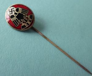 Third Reich : Membership Stick-pin Lapel Badge of the Deutscher …