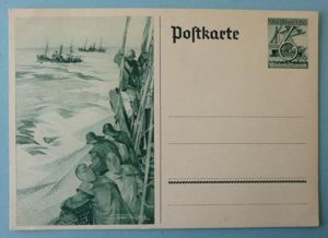 Third Reich : Postcard issued in Recognition of the German …