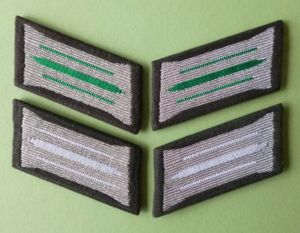 East Germany (DDR) : Two Pairs of NVA /Army O-ranks' …