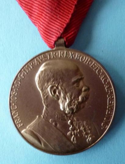 Austria : Imperial 1898 Kaiser Franz Joseph I Fifty-year Jubilee Medal. — image 2