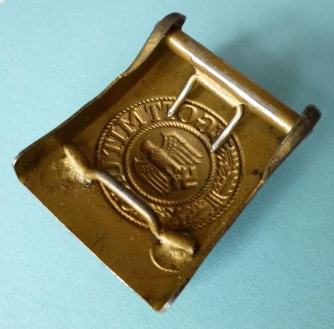 Third Reich : Kriegsmarine Enlisted-ranks' Belt-buckle. — image 3