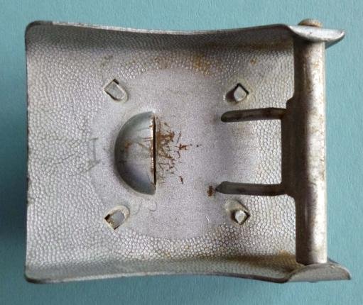 Third Reich : Feuerwehr enlisted-ranks Belt-buckle. — image 2