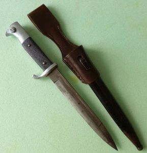 Third Reich : Wehrmacht / Luftwaffe NCO's Short-pattern Dress-bayonet with …