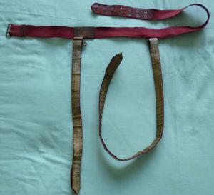 Army Under-tunic Sword-belt with Sword-slings.