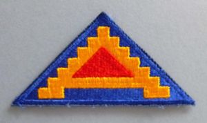 USA : 7th Army Shoulder-flash.