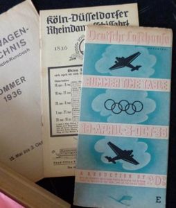 Third Reich : Book 'Reichskurbuch' May 1936 with Additional Inserts …