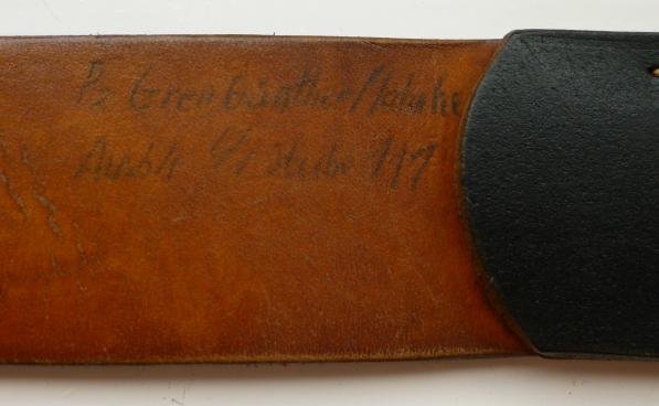 BRD : Bundeswehr Heer (Army) Other-ranks Service-belt & Buckle. — image 2