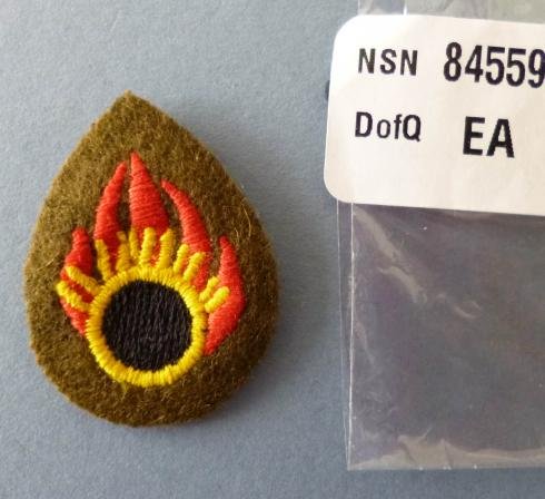 Army Ammunition Technical Officer (ATO) Machine-embroidered Arm-badge. — image 3