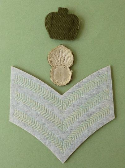 Royal Engineers Staff Sergeant's Service-dress Rank Insignia. — image 2