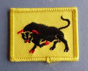 11th Armoured Division / Brigade Post-war Production Shoulder-flash.