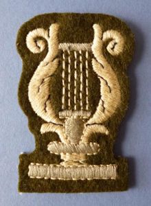 Royal Artillery Staff-Band Musicians Arm-badge.