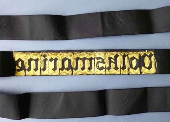 East Germany (DDR) : Navy 'Volksmarine' cap-tally. — image 3