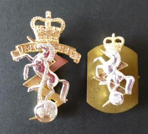 Royal Electrical & Mechanical Engineers (REME) Staybrite Queen's crown Cap …