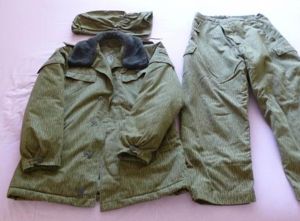 East Germany (DDR) : National Volksarmee (NVA) Rain-pattern (Strichtarn) Cold-weather …