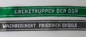 East Germany (DDR) : Two Cuff-titles, One Army (NVA) Guard …