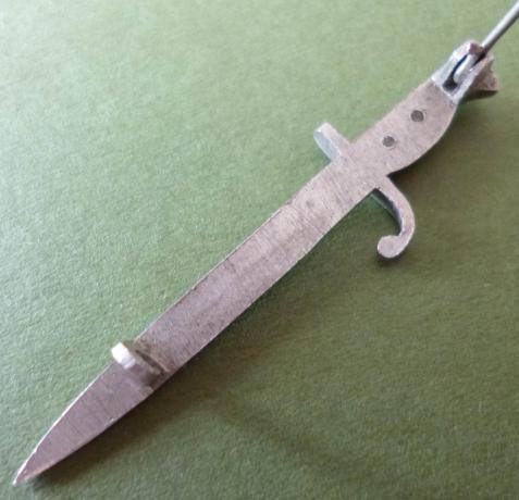 WW1 Miniature Bayonet 'Bruxelles' Brooch. — image 3