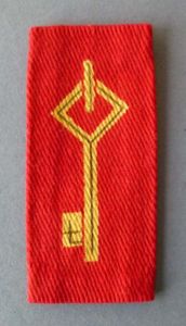 Gibraltar Garrison Printed Shoulder Flash.