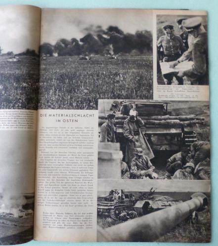 Third Reich : 'Die Wehrmacht' Magazine dated 4th August 1943. — image 3