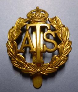 Auxiliary Territorial Service (ATS) Cap Badge.