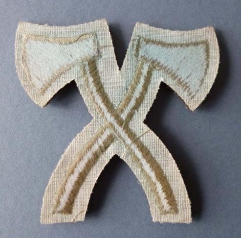 British Army Assault Pioneers' Machine-embroidered Armbadge. — image 2