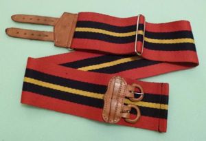 Royal Artillery Stable Belt.
