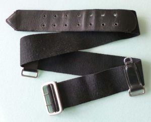 Under-tunic Sword-belt with Nickel Double-claw Buckle and Fittings. .