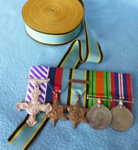 Original Full-size Medal Ribbon : Air Crew Europe Star Original …