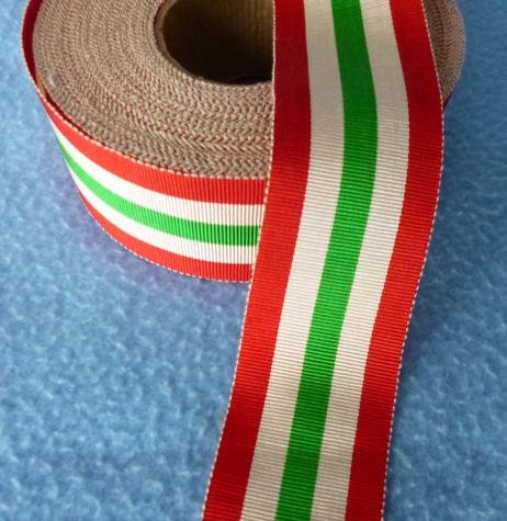 Original Full-size Medal Ribbon : Italy Star Original Stock. — image 2