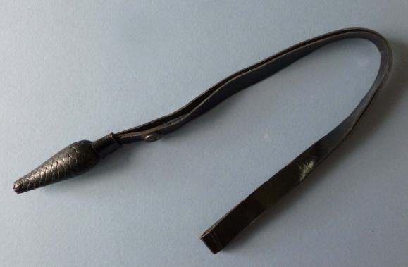 British Army Officer's Infantry-pattern Black Patent-leather Sword-knot. — image 2