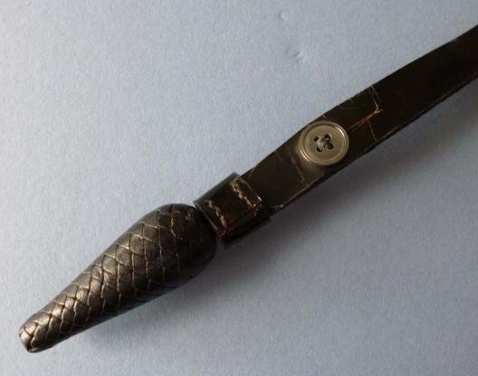 British Army Officer's Infantry-pattern Black Patent-leather Sword-knot. — image 3