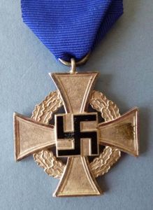 Third Reich : Loyal Service Cross 2nd Grade for 25-years …