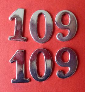 Police Constable's Epaulette Numbers.