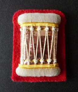 Army Drummer's No1 Dress Armbadge.