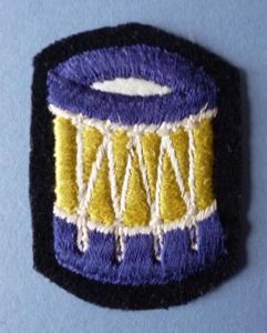 Army Drummer's Service-dress Armbadge.