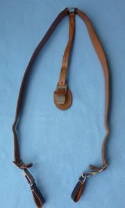 Bundesrepublik : Polizei Heavy-duty Combat-style 'Y' Straps (Belt Support Straps).