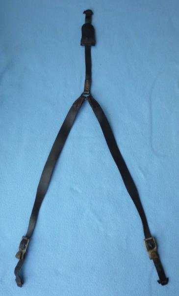 Third Reich : Wehrmacht Parade / Cavalry 'Y' Straps (Belt Support Straps). — image 2