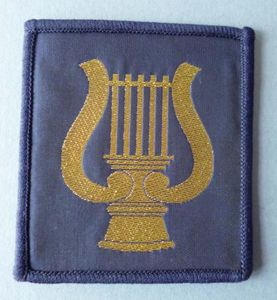 Royal Military School of Music Shoulder-flash / TRF.