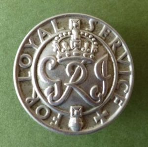WW2 Ministry Of Pensions 'The King's Badge for Loyal Service' …