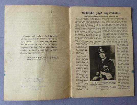 Third Reich : Period Magazine entitled 'Ran an den Feind'. — image 2