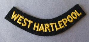 Civil Defence Title for wear under the 'CD' Breast-badge in …