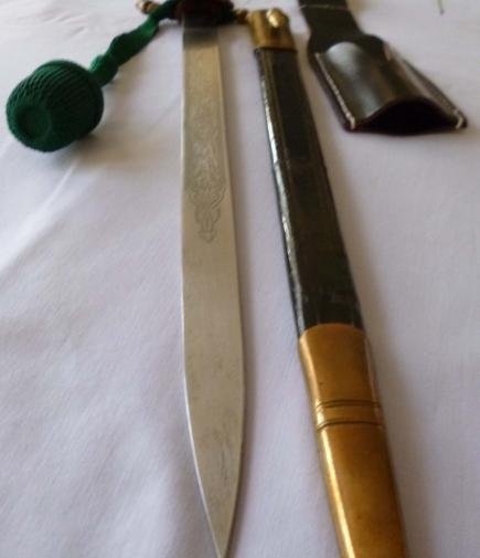 Third Reich : Schützen-Hirschfänger (Edged Sidearm for Shooting Associations). — image 3