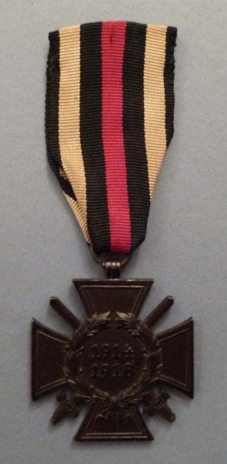 1914-18 German Cross of Honour for Combattants. (Ehrenkreuz für Frontkämpfer). — image 2