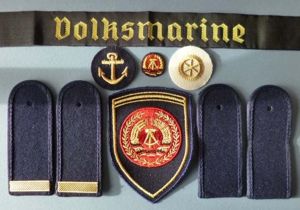 East Germany (DDR) : Group of Volksmarine Insignia.