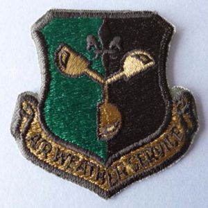 USA : USAF Air Weather Service Shoulder Flash.