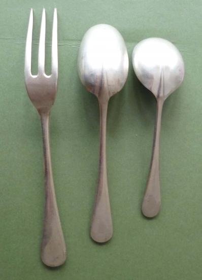 Third Reich : Wehrmacht Luftwaffe Matching Mess Cutlery. — image 2