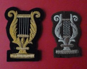 Two Armbadges for Musicians and Bandsmen of the Royal Artillery …