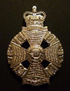 The Rifles Officers' Crossbelt-plate. .