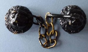Lionhead Cloak/Cape-clasp as worn by Police Forces, etc