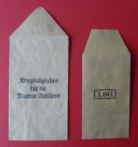 COPY : Third Reich - Two Titled Paper Packets for …