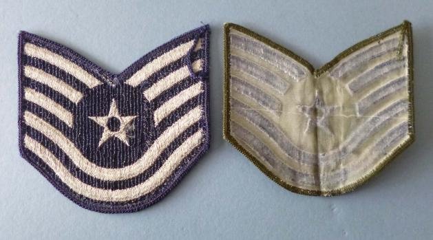 USA : USAF Technical Sergeants' Rank Arm Badges for Service Dress and Fatigues. — image 2